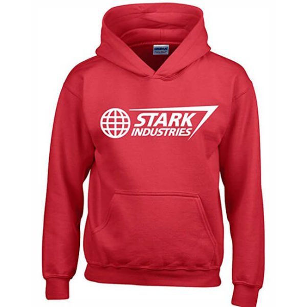 Classic Stark Industries Hoodie Red