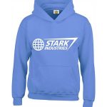 Classic Stark Industries Hoodie Blue