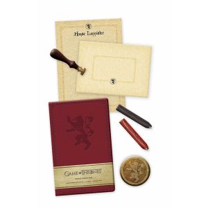 Game of Thrones House Lannister Deluxe Stationery Set 1