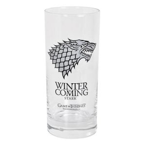 Game of Thrones House Stark Glass