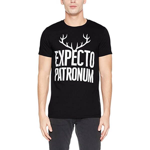 Harry Potter Expecto Patronum T-Shirt Black