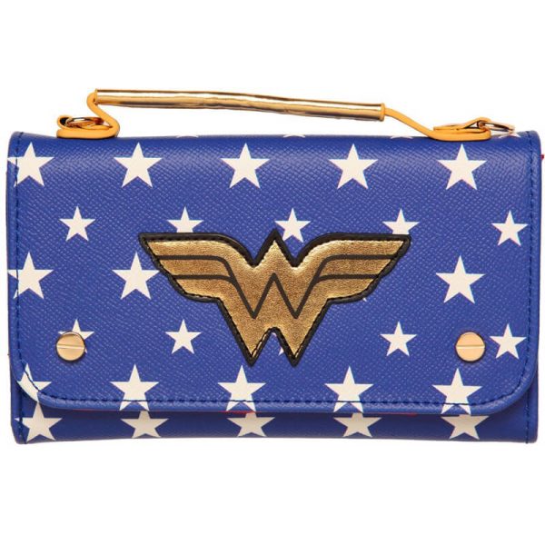 Wonder Woman Clutch Purse Bag Front