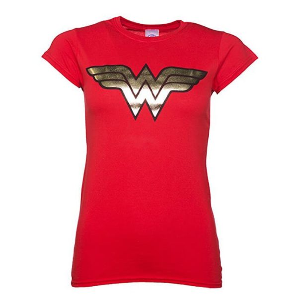 Wonder Woman Gold Logo T-Shirt