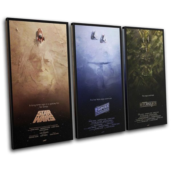 Star Wars Trilogy Movie Posters