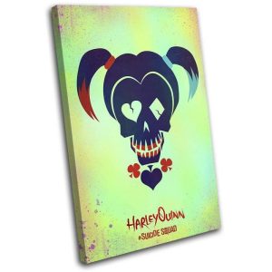 Suicide Squad Harley Quinn Movie Canvas