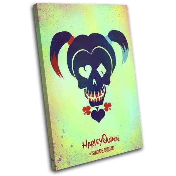 Suicide Squad Harley Quinn Movie Canvas