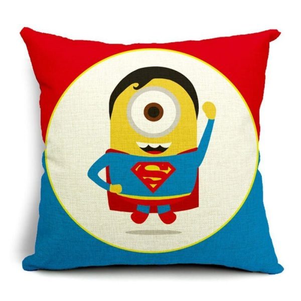 Superman Minions Superhero Pillow Cases