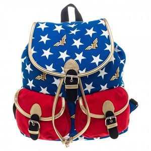 Wonder Woman Stars Backpack front