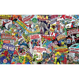 Marvel Comics Collage Canvas 2