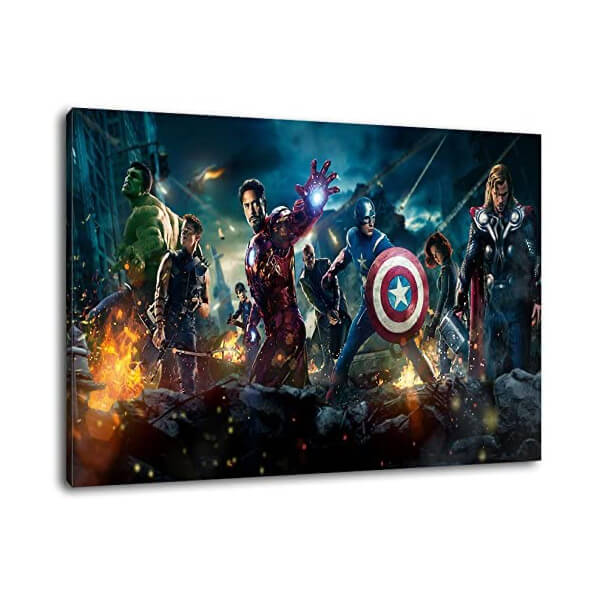 Marvel Heroes Canvas