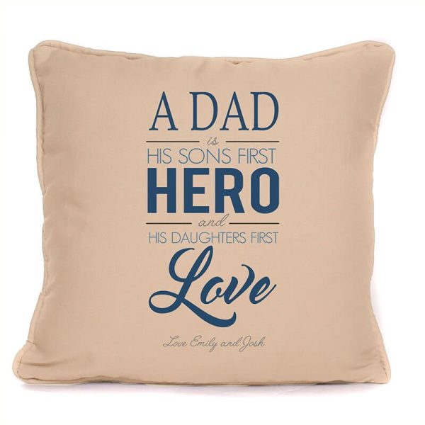 Sons First Hero & Daughters First Love Cushion