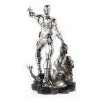 Iron Man and Ultron Figurine Rare Collectible back